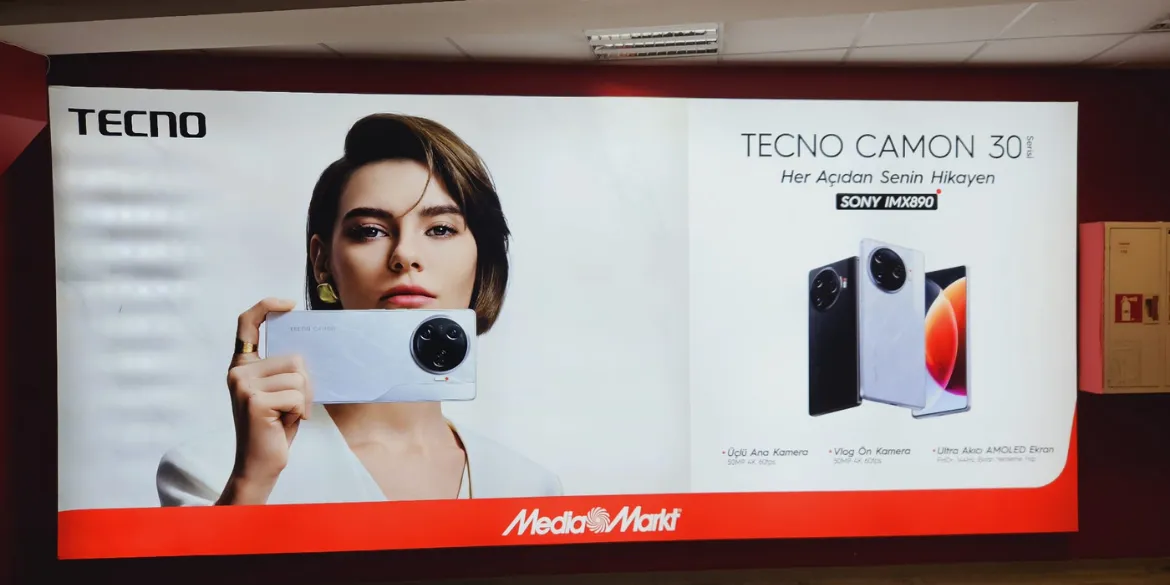 TECNO Mobil Cihaz, Akıllı Telefon ve Aksesuar Teşhir Standları Projesi Ana Görsel