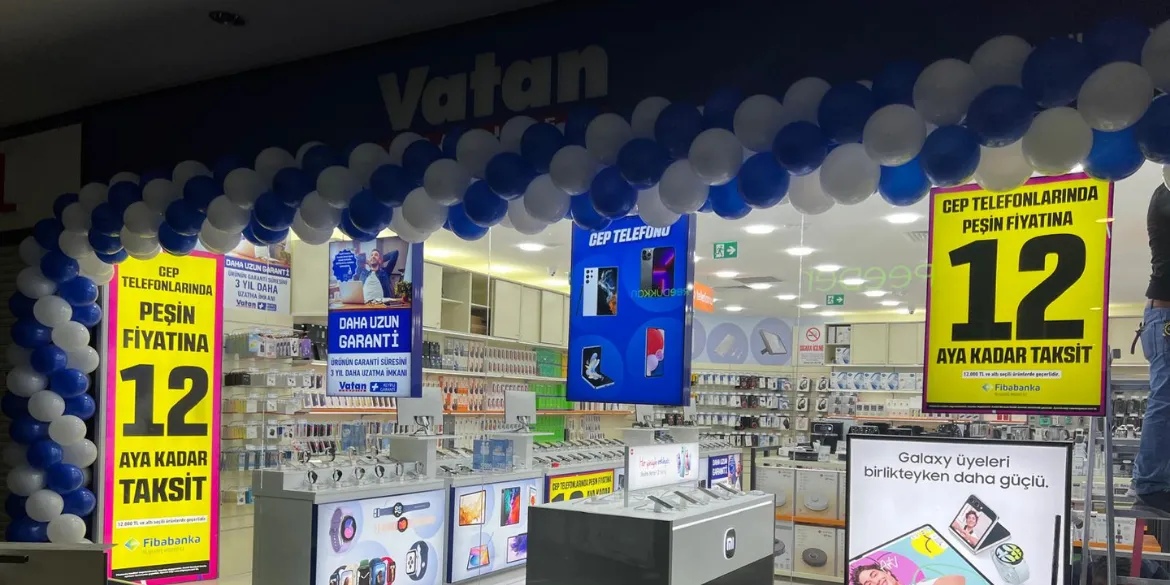 Vatan Bilgisayar Mağaza İçi Reyon Giydirme Uygulaması