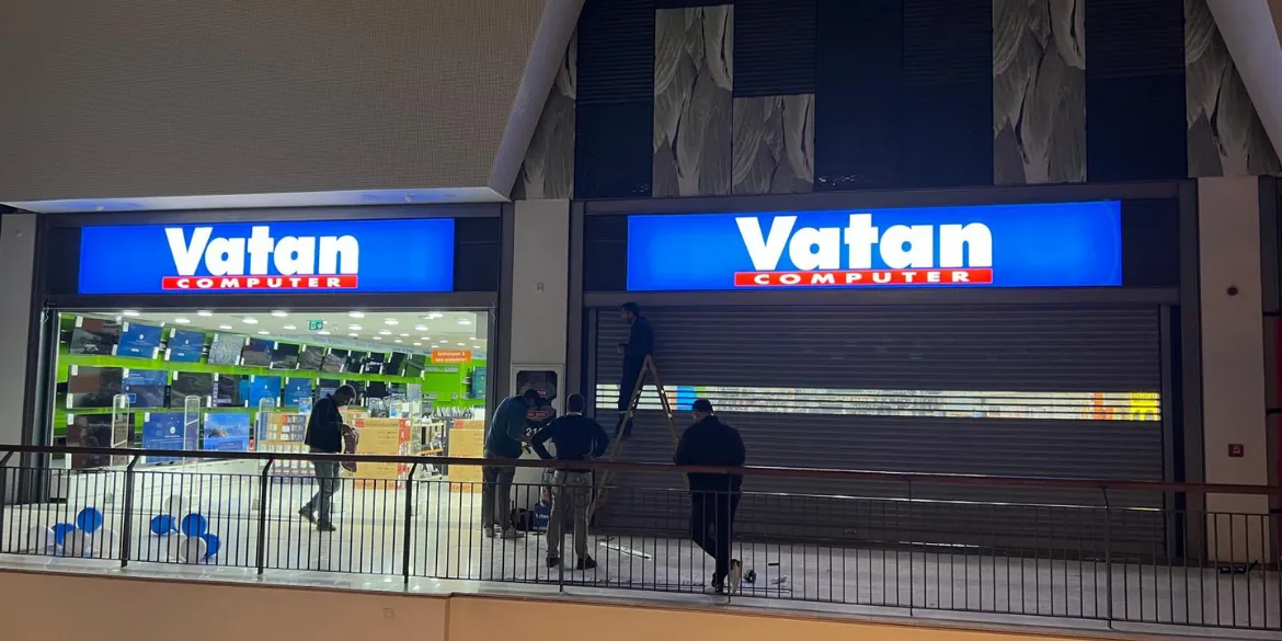 Vatan Bilgisayar Mağaza İçi Reyon Giydirme Uygulaması